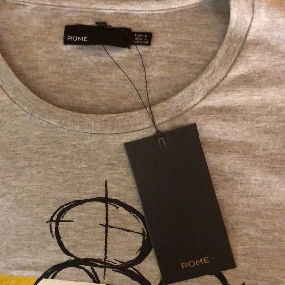 T Shirt Roma Never Used Size M Mens New - Picture 2 of 4
